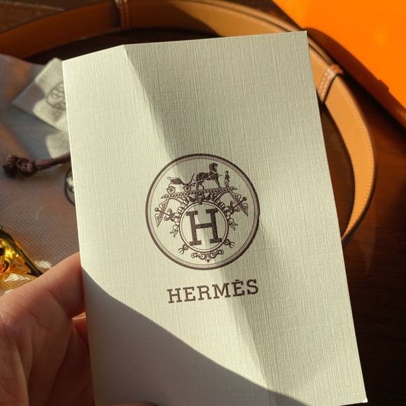 🐎Hermès Limited Edition Hook Brown Adjustible Belt🐎 - Picture 6 of 10